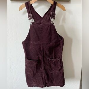 Gap| Burgundy Corduroy Skirtall, Jumper—Size Small•••
